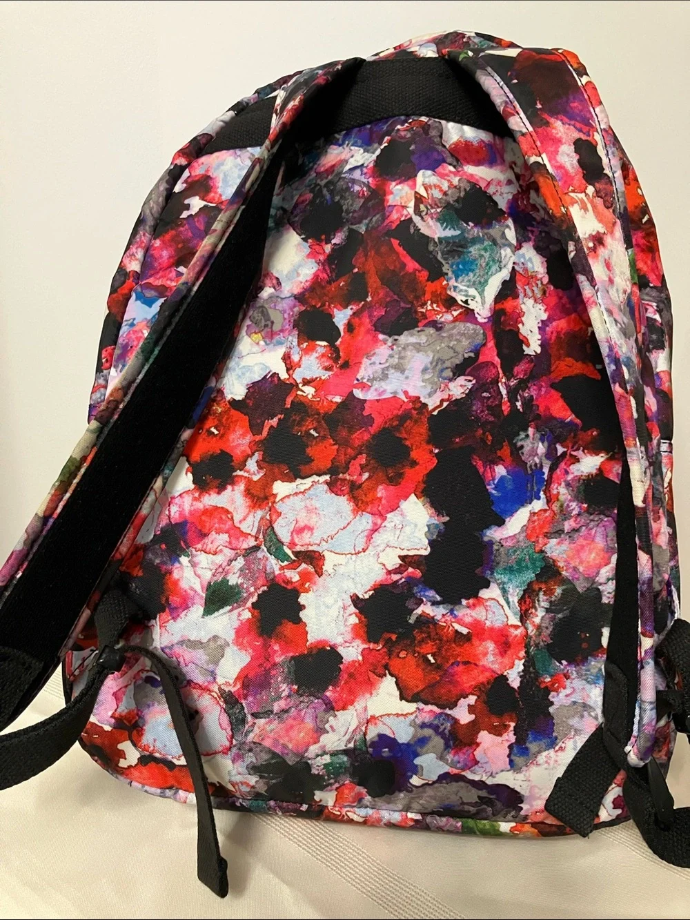 Kipling Seoul Backpack 27L Abstract Watercolors Print Multi - Picture 6 of 10